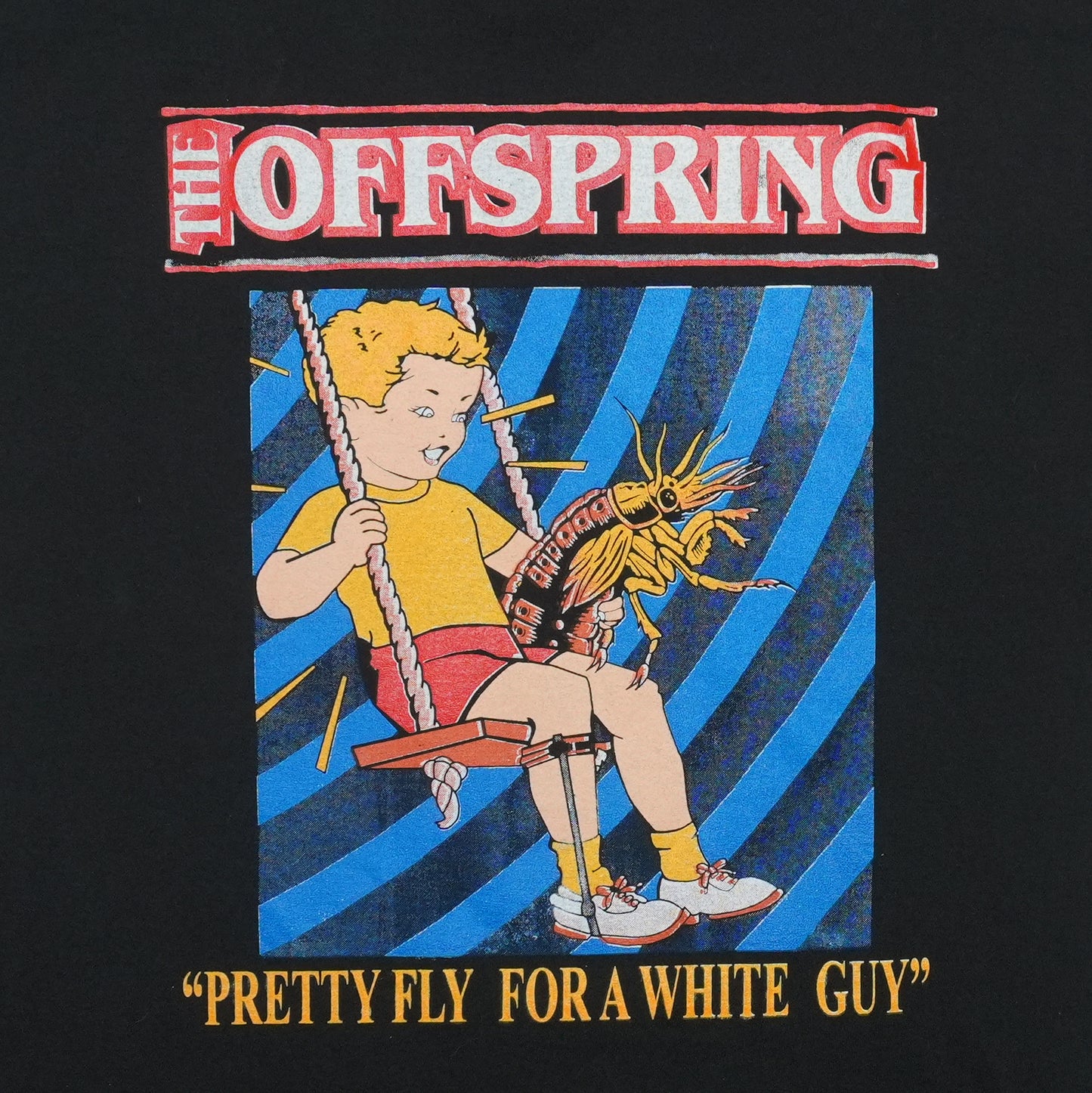 1999 Offspring Pretty Fly For A White Guy Tour Shirt Back Detail 1