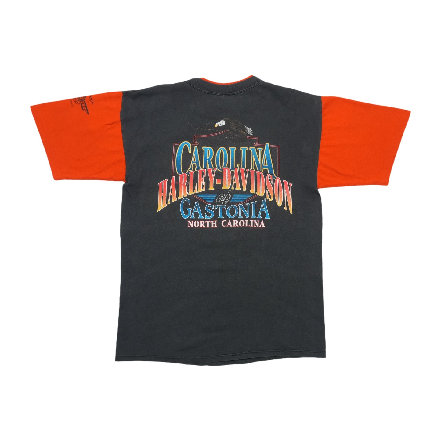 1990s Harley Davidson Gastonia North Carolina Shirt Back
