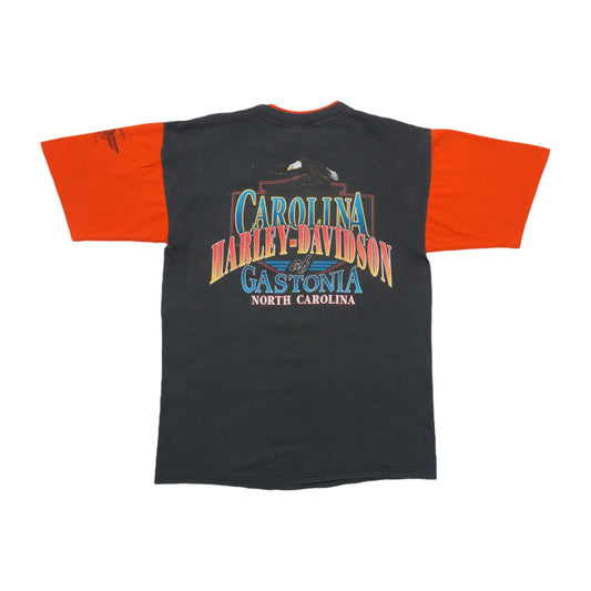 1990s Harley Davidson Gastonia North Carolina Shirt Back