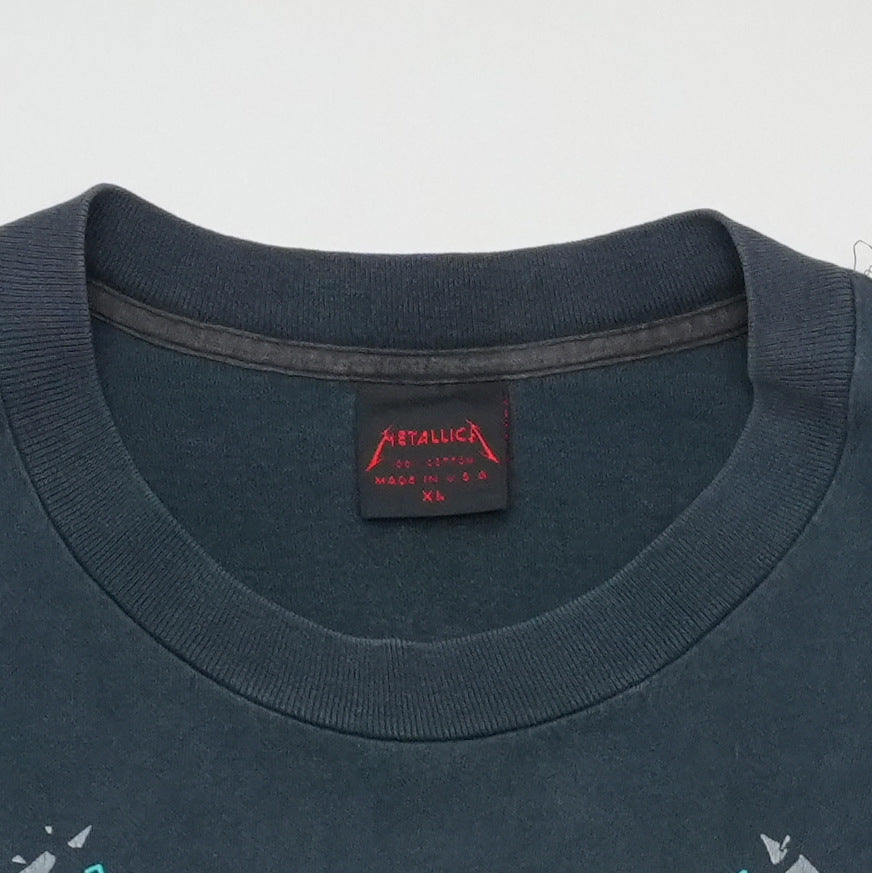 1991 Metallica Sad But True Shirt Tag