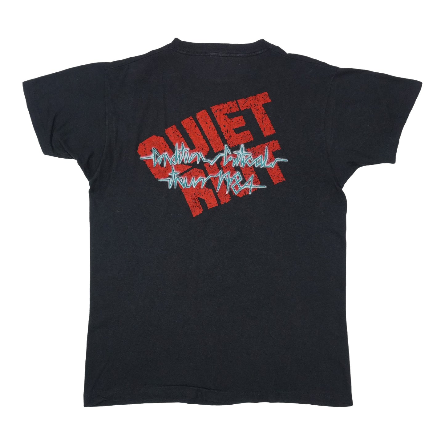 1984 Quiet Riot Condition Critical Tour Shirt Back