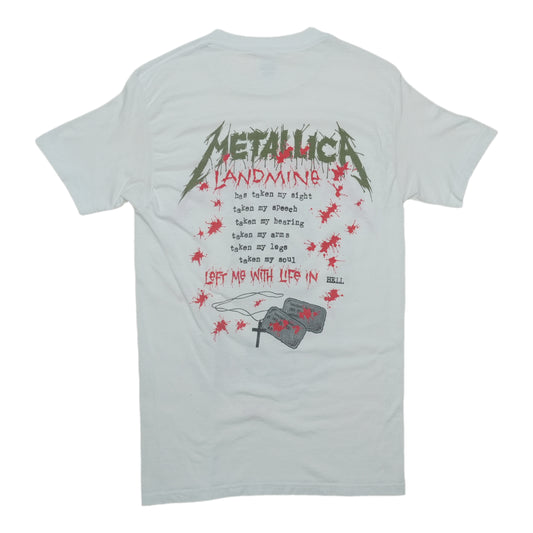 1989 Metallica One Shirt Back