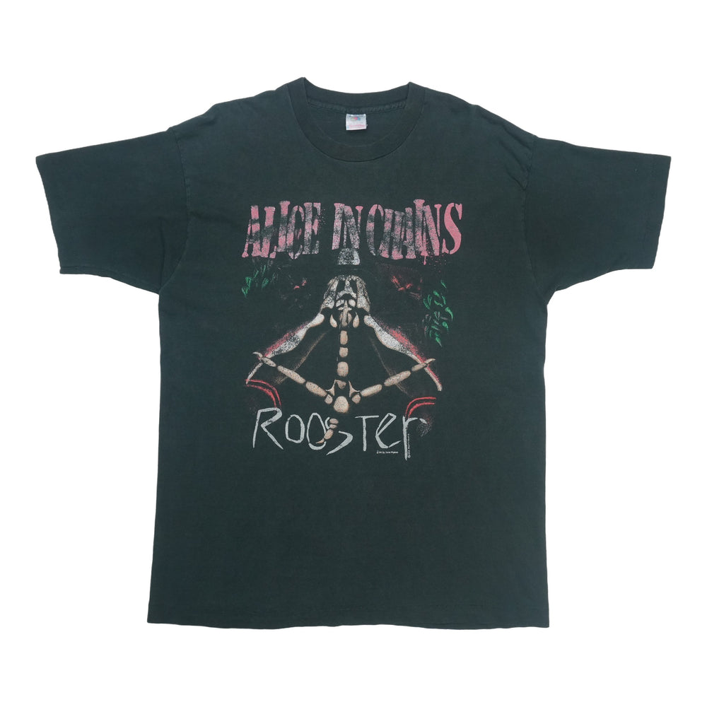 1993 Alice In Chains Rooster Shirt Front
