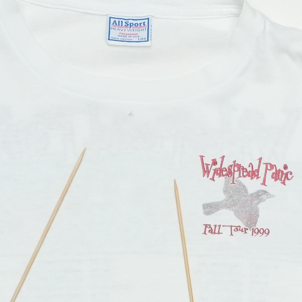 1999 Widespread Panic Fall Tour Long Sleeve Shirt Detail 2