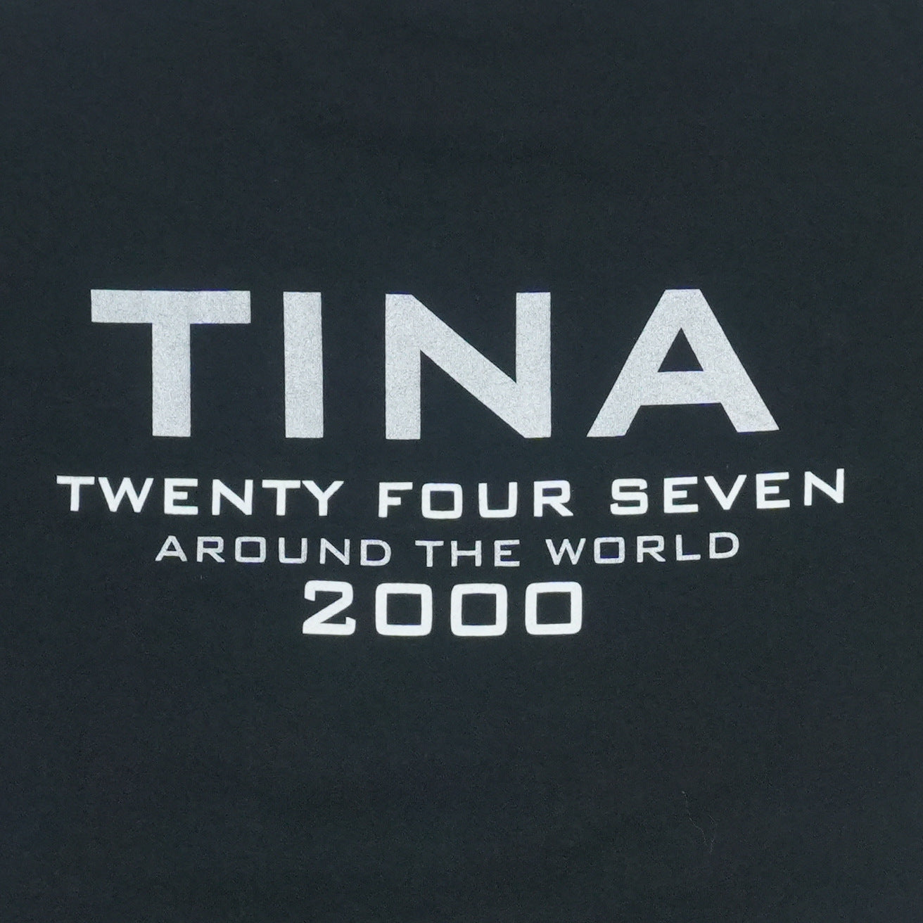 2000 Tina Turner Twenty Four Seven Tour Shirt Detail 4