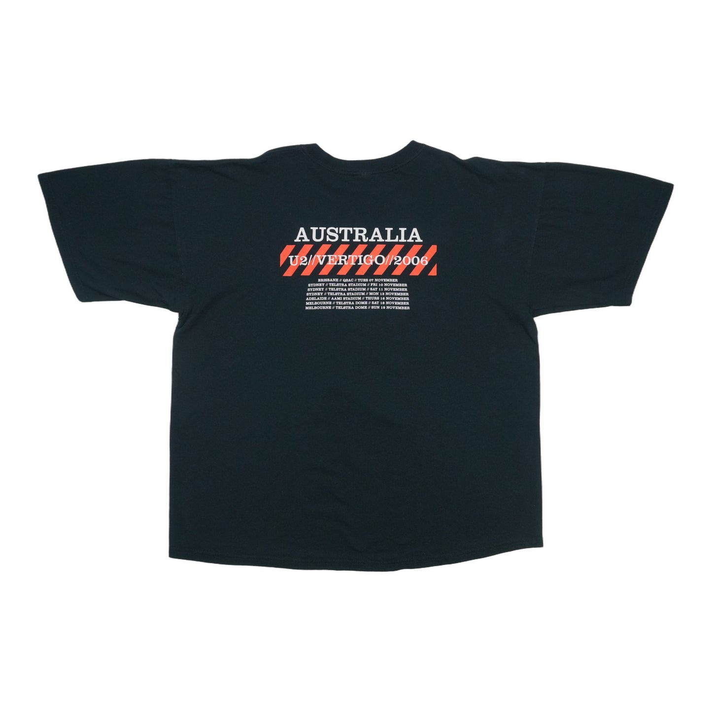 2006 U2 Vertigo Tour Shirt Back
