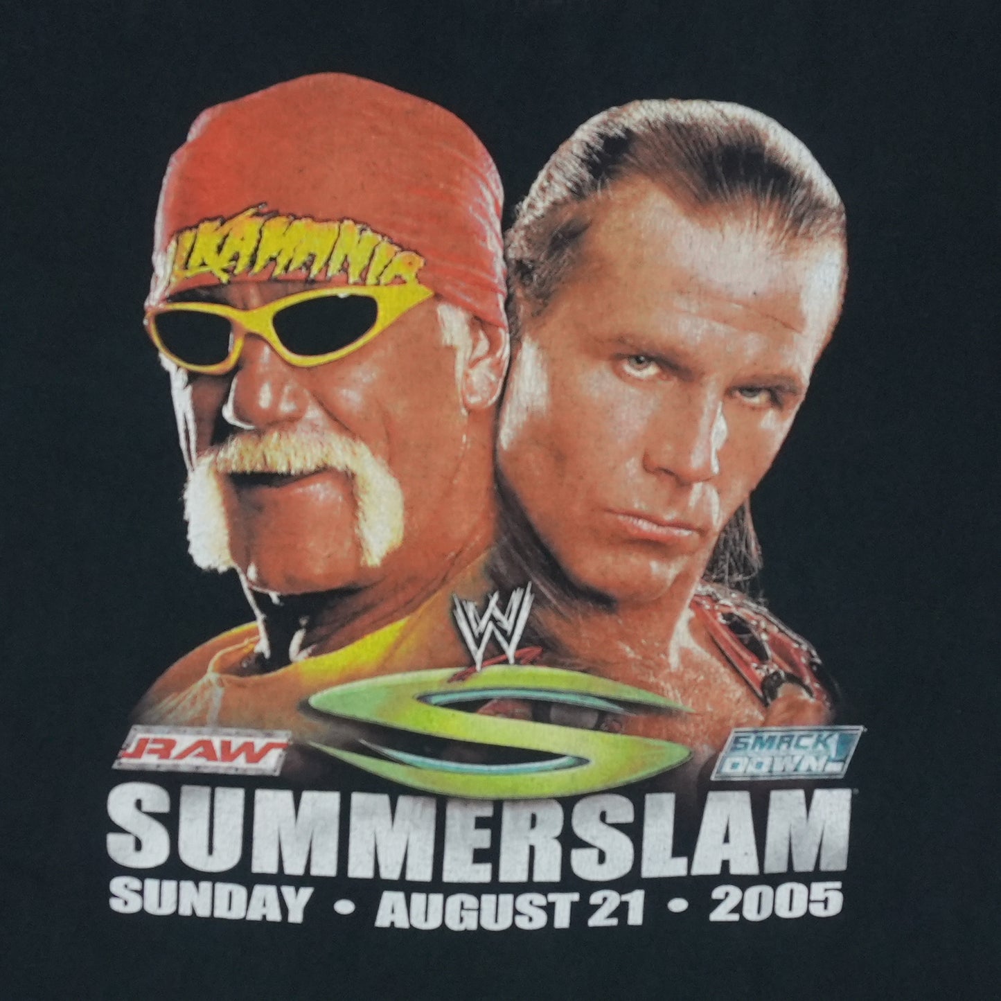 2005 WWE SummerSlam Hogan vs Michaels Shirt Detail 2