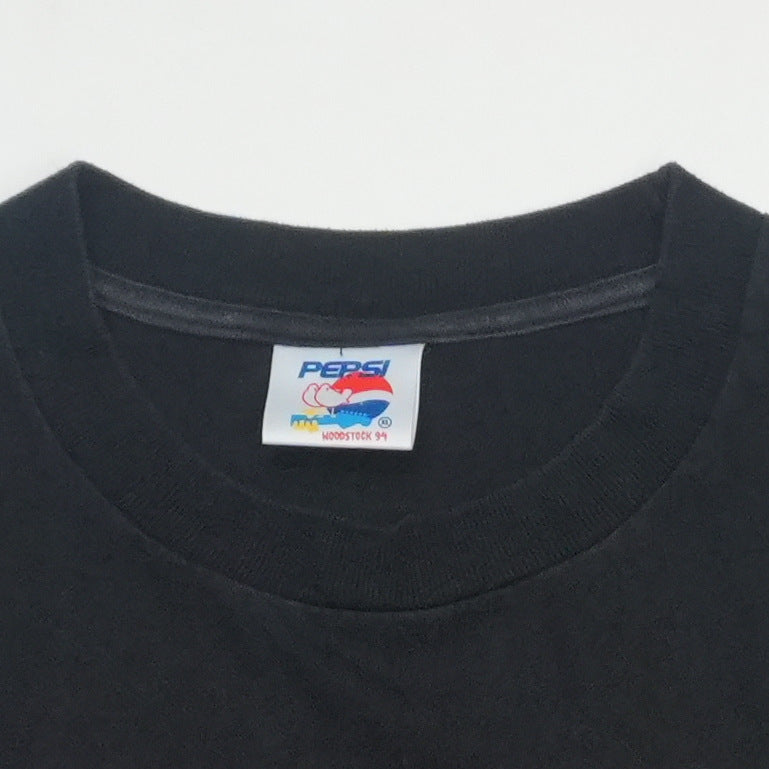 1994 Woodstock 2 More Days Of Peace & Music Pepsi Shirt Tag