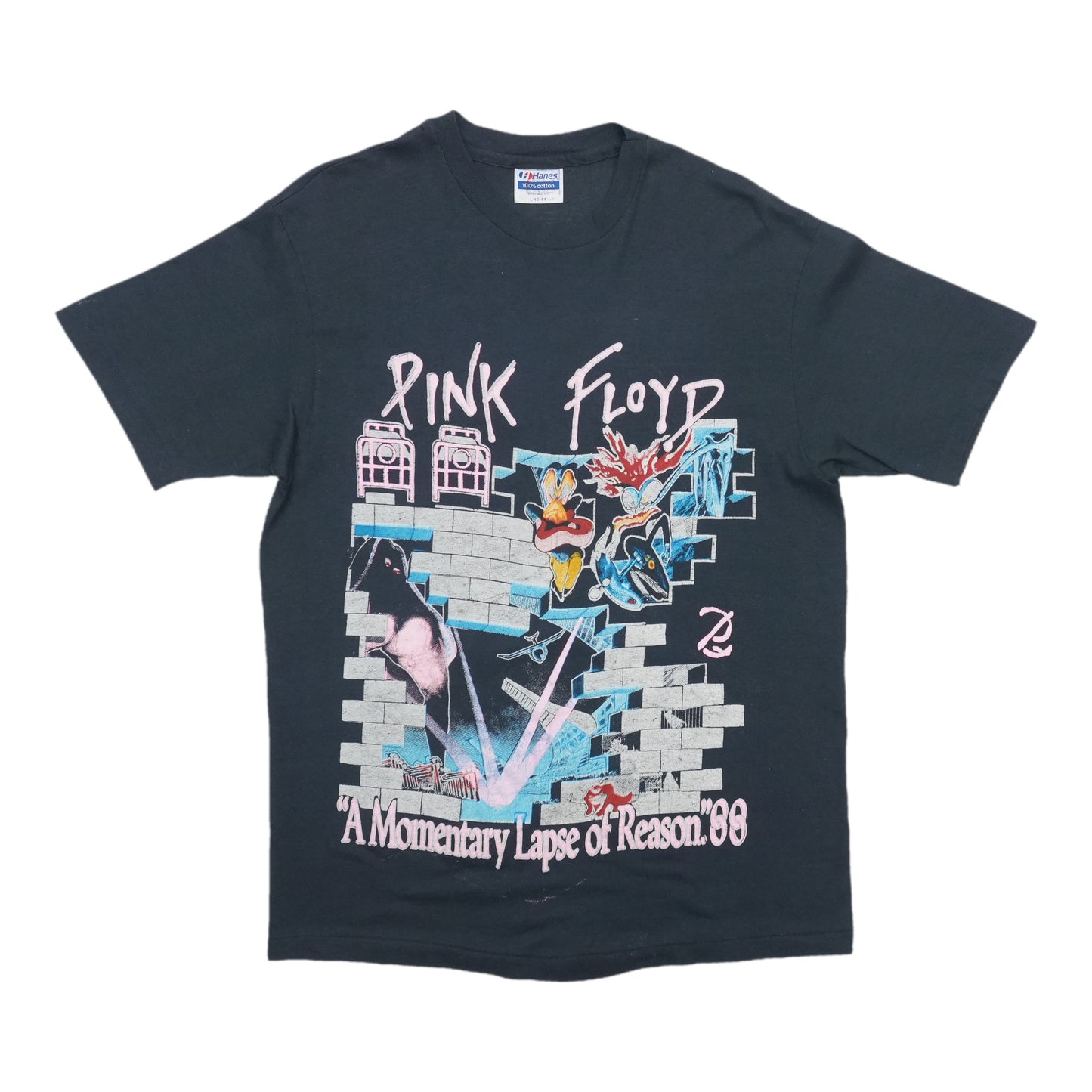 1988 Pink Floyd A Momentary Lapse of Reason Tour Shirt Front