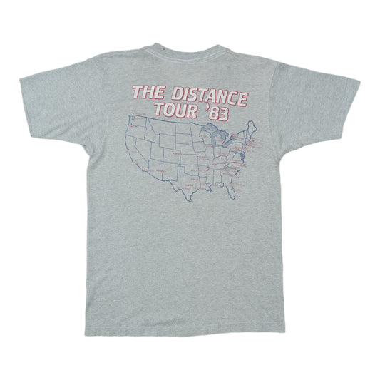 1983 Bob Seger The Distance Tour Shirt Back
