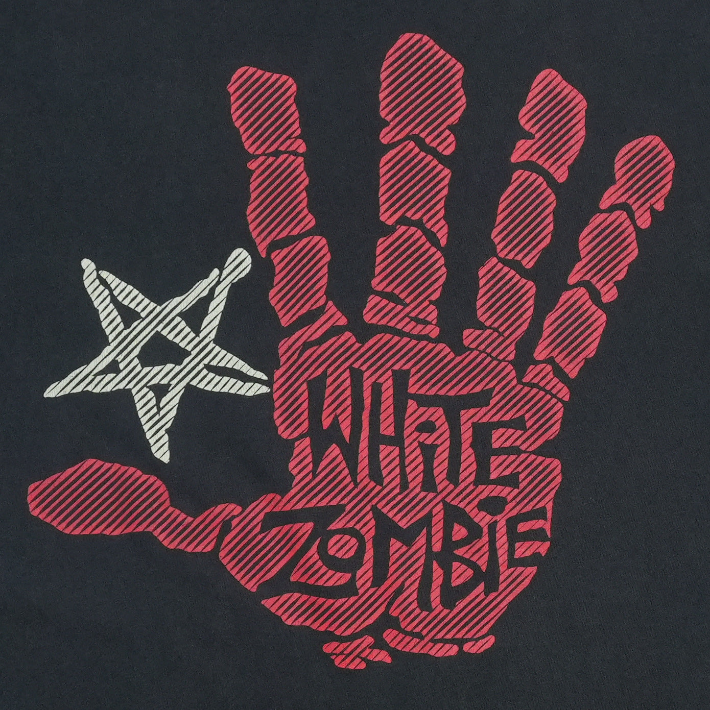 1997 White Zombie Shirt Back Graphic