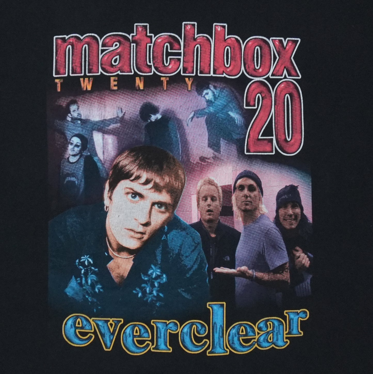 1990s Matchbox 20 Everclear Shirt Detail 2