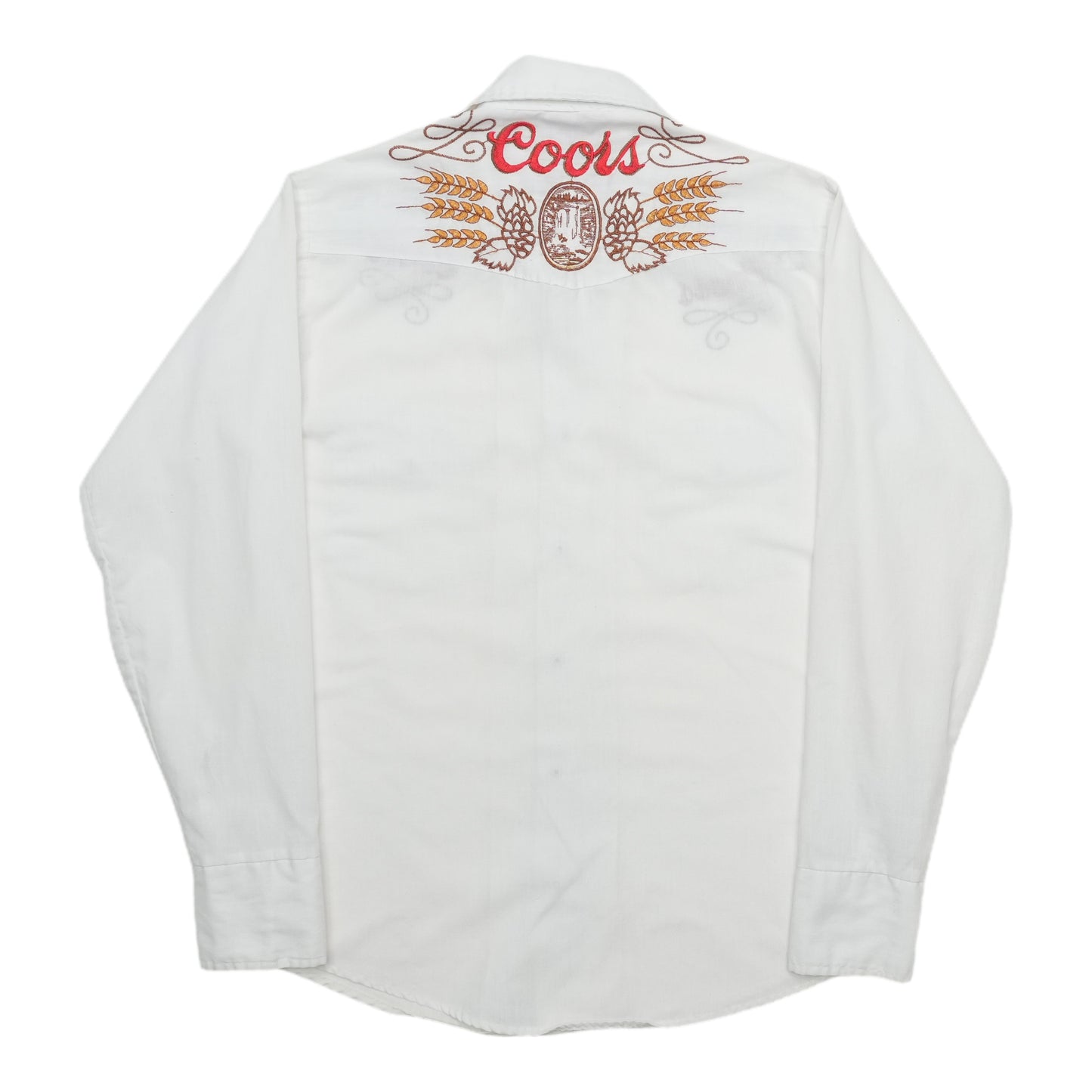 1970s Coors Western Shirt Back
