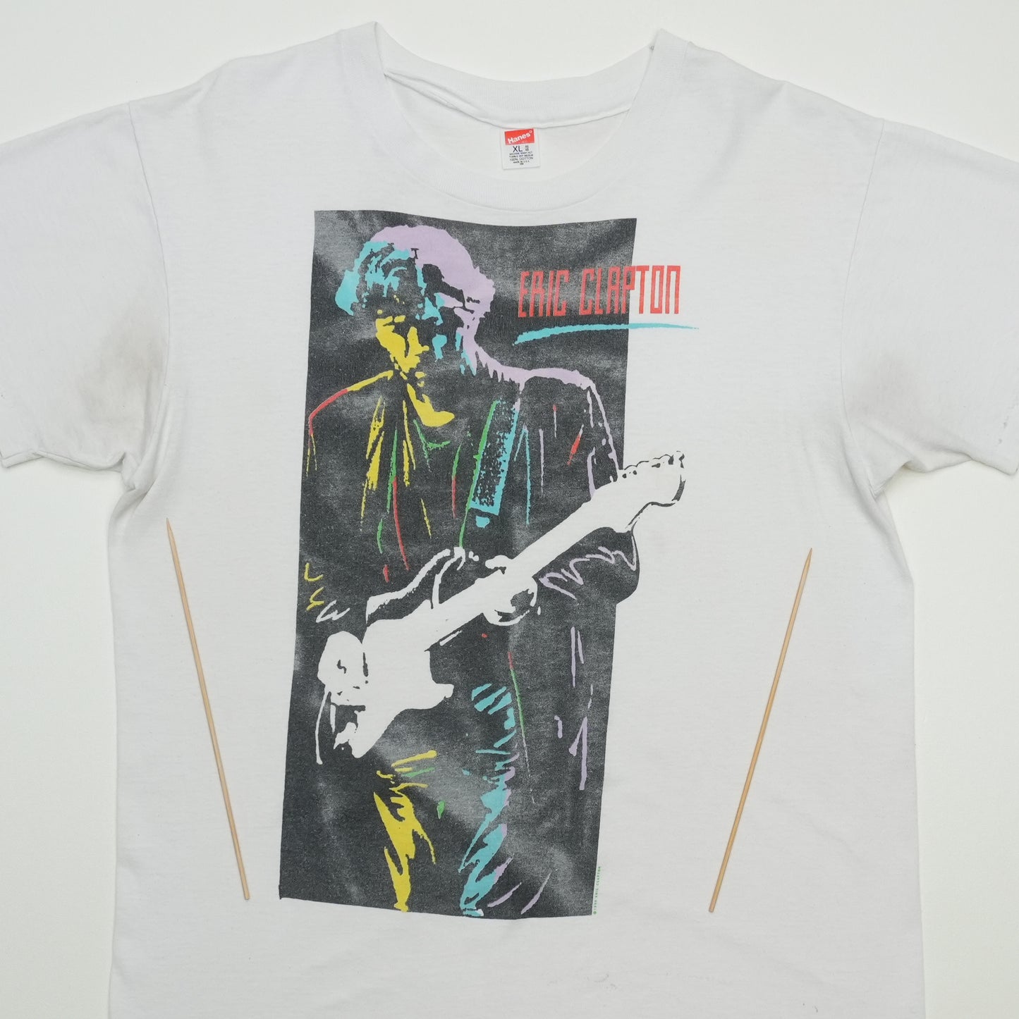 1990 Eric Clapton Shirt Front Detail 1