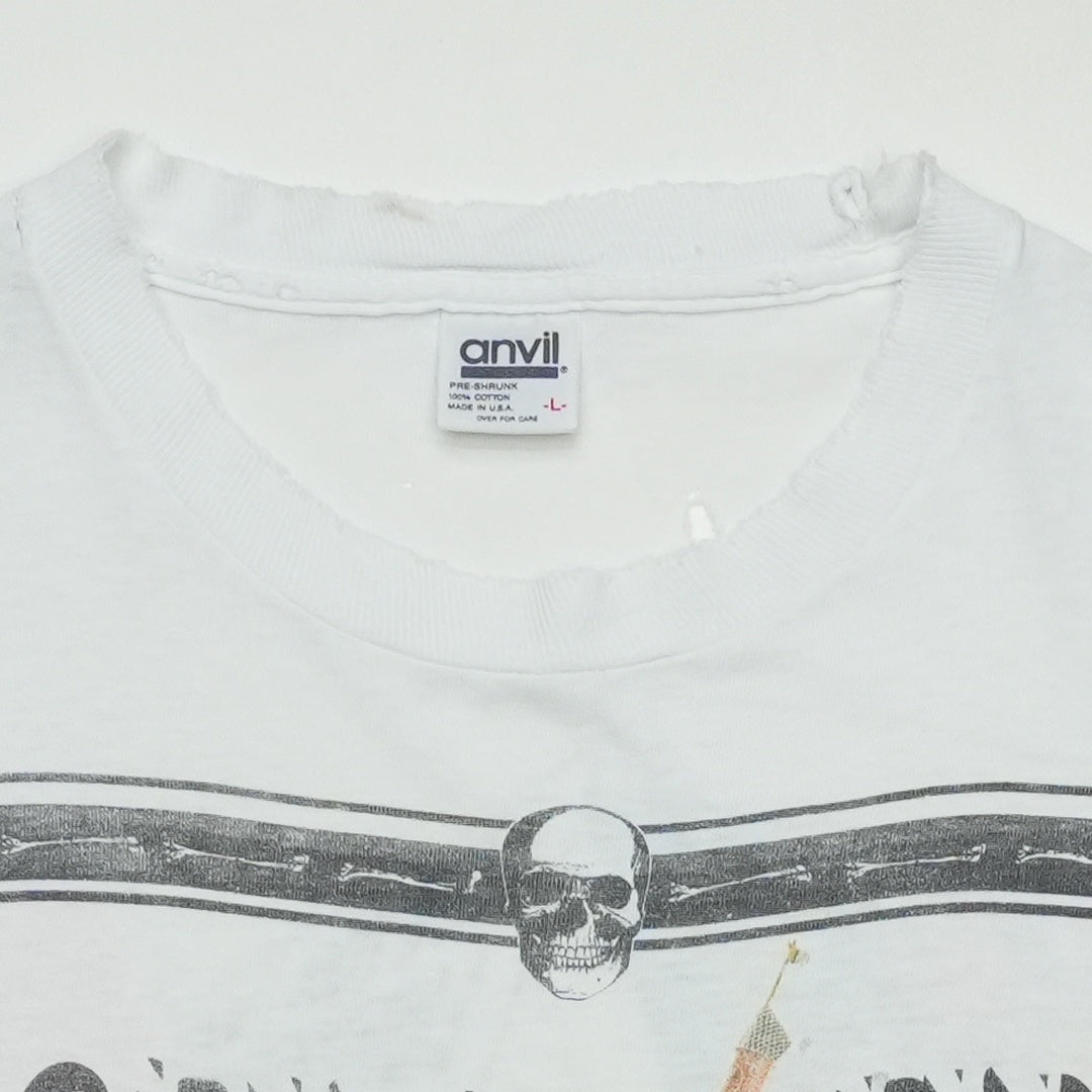 1990s Grateful Dead House of Cards Shirt Tag
