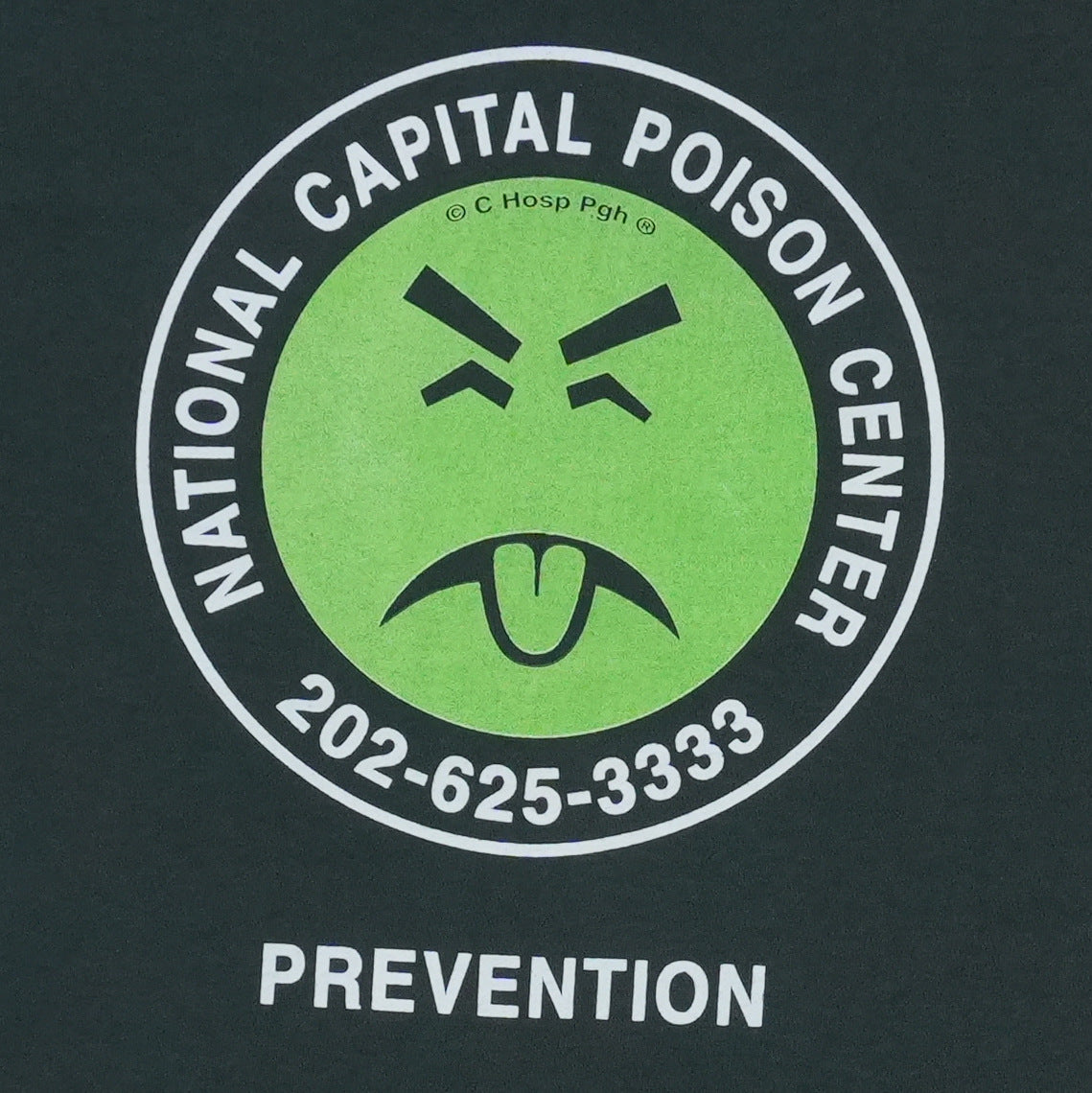 1980s National Poison Center Shirt Back Graphic