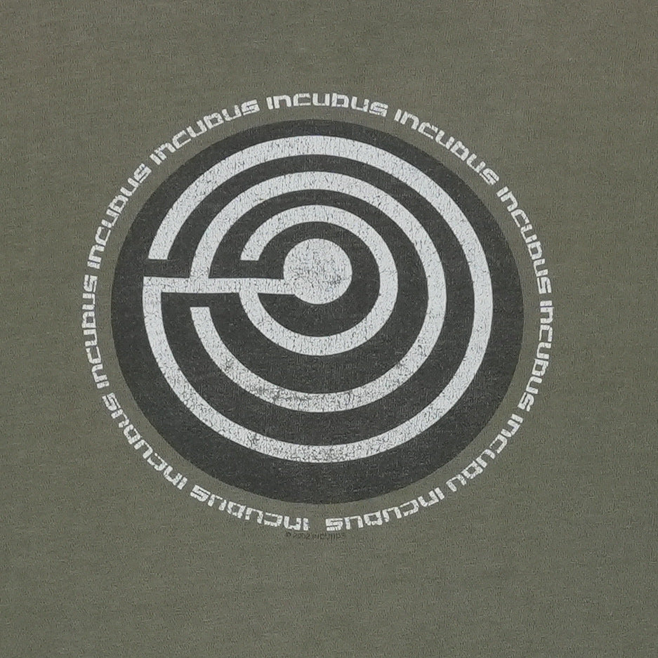 1990s Incubus Spiral Logo Shirt Detail 7