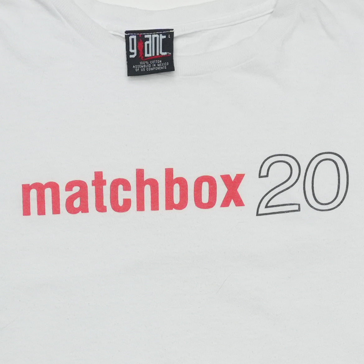 2000s Matchbox 20 Long Sleeve Shirt Front Graphic