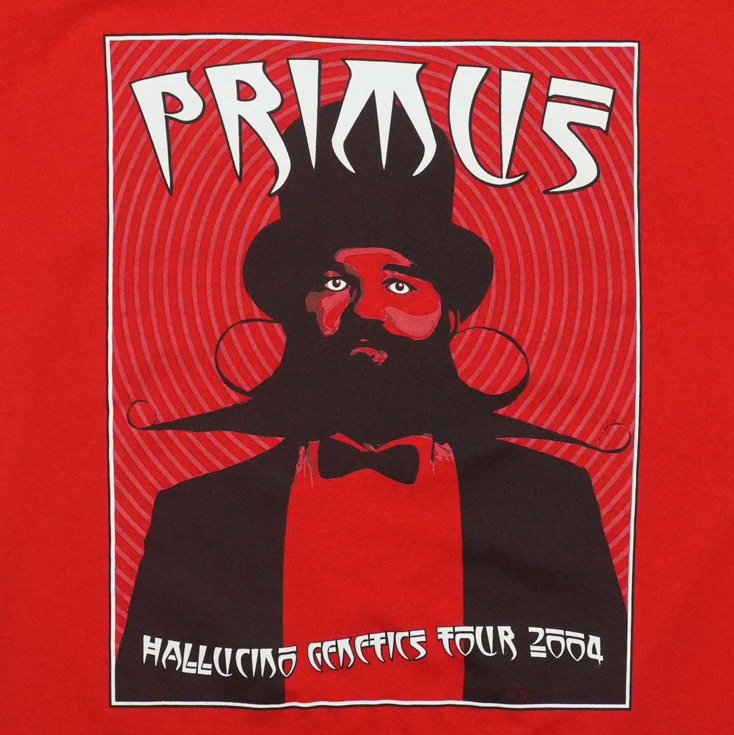 2004 Primus Hallucino-Genetics Tour Shirt Front Graphic