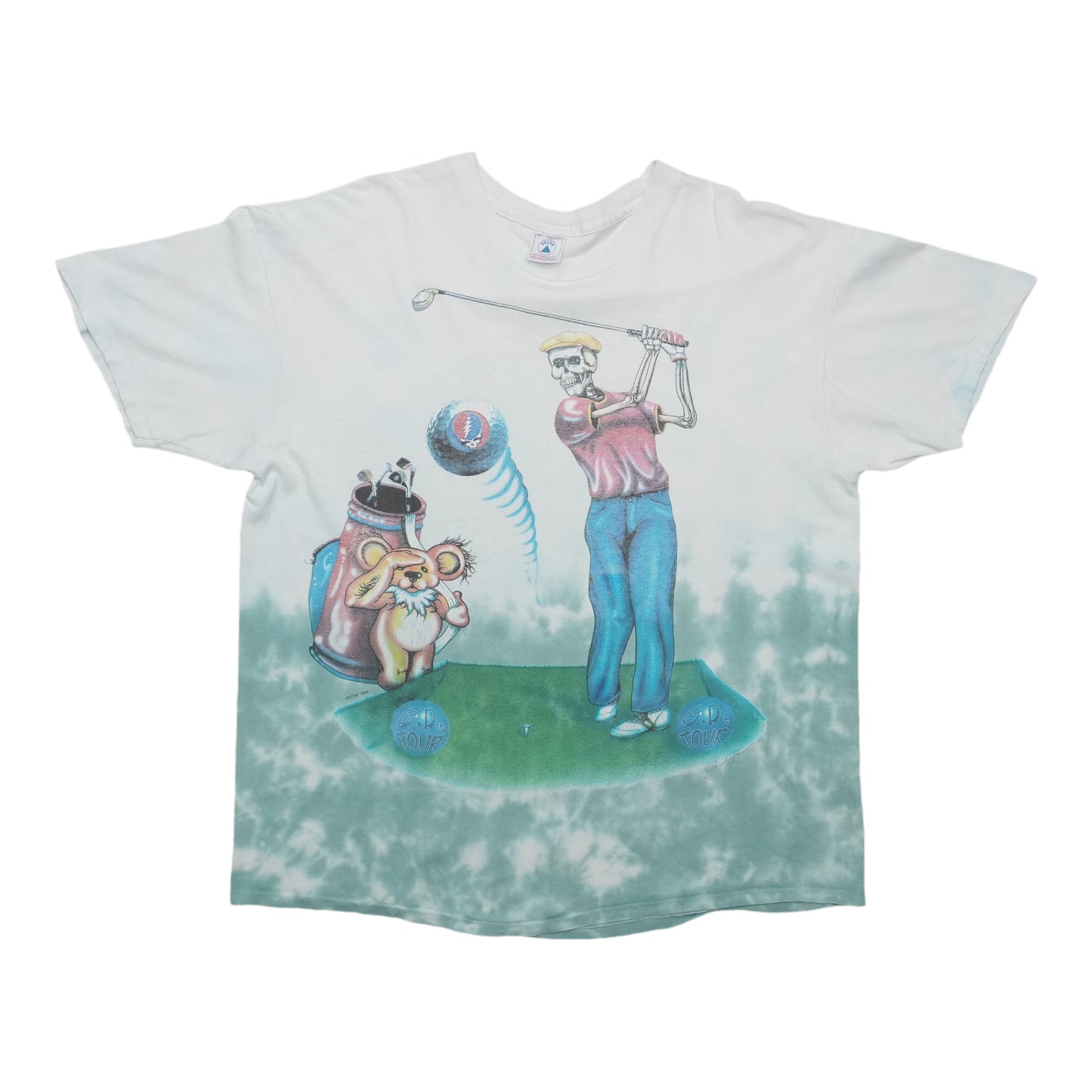 1990s Grateful Dead Golf Shirt Front