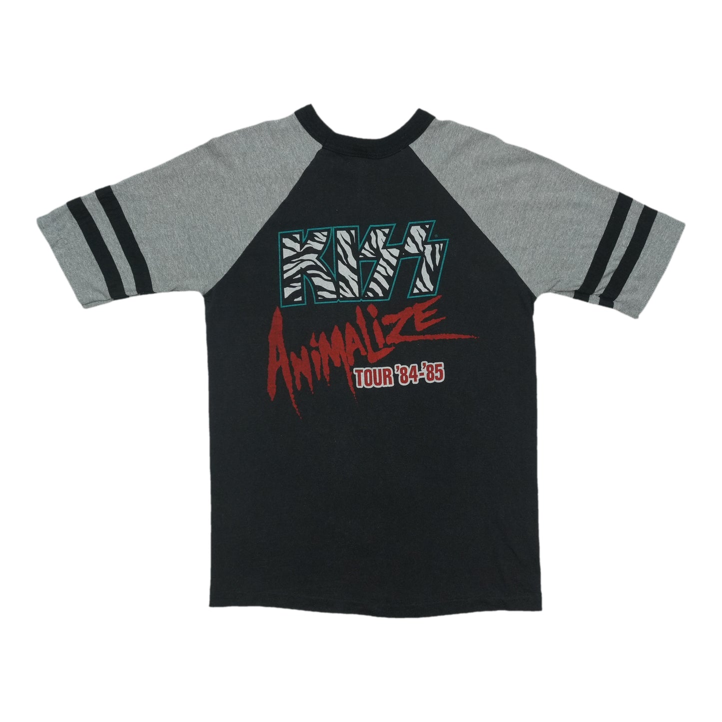 1990s KISS Tour Raglan Shirt Back