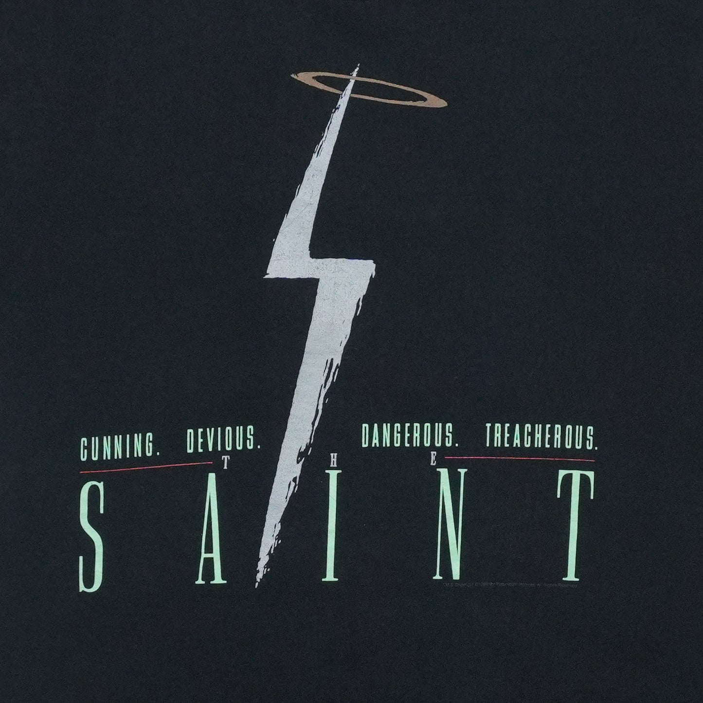1997 The Saint Movie Shirt Front Graphic