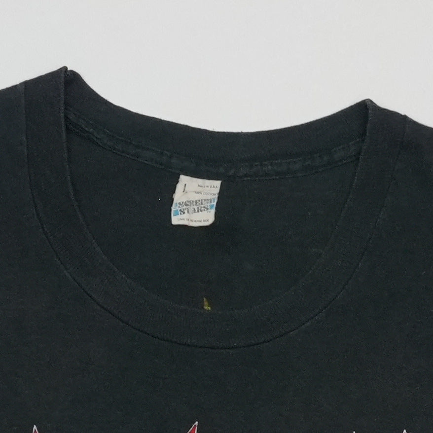 1983 Def Leppard Pyromania Tour Shirt Front Detail 2