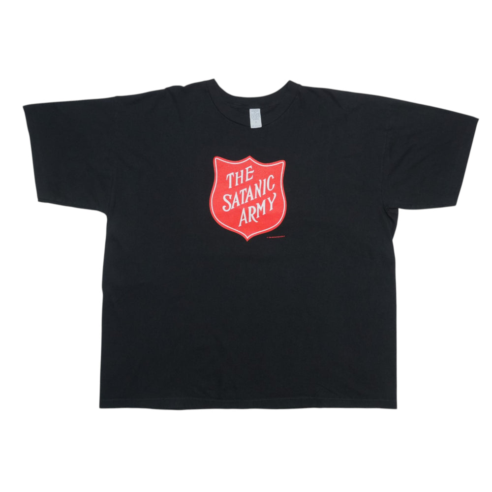 1990s Marilyn Manson Satanic Army Shirt Front