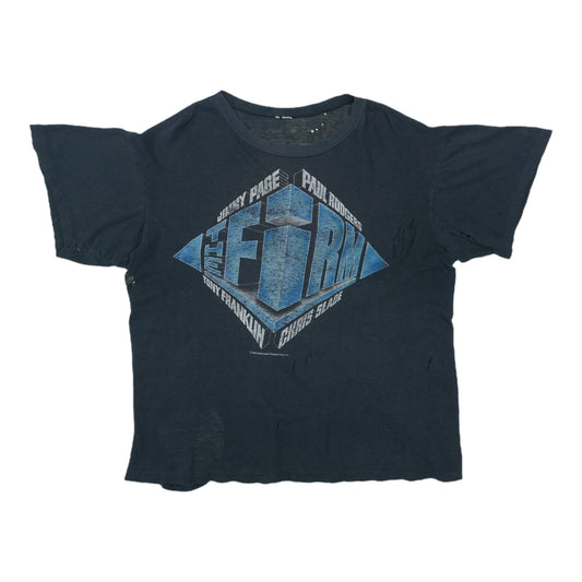 1985 The Firm USA Tour Shirt Front