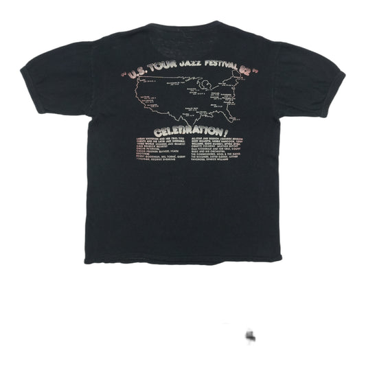 1982 Jazz Festival Tour Shirt Back