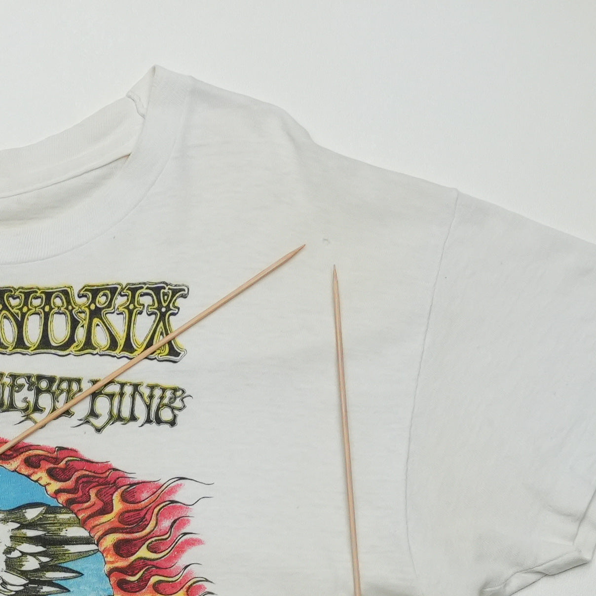 1990s Jimi Hendrix John Mayall Albert King Concert Poster Shirt Detail