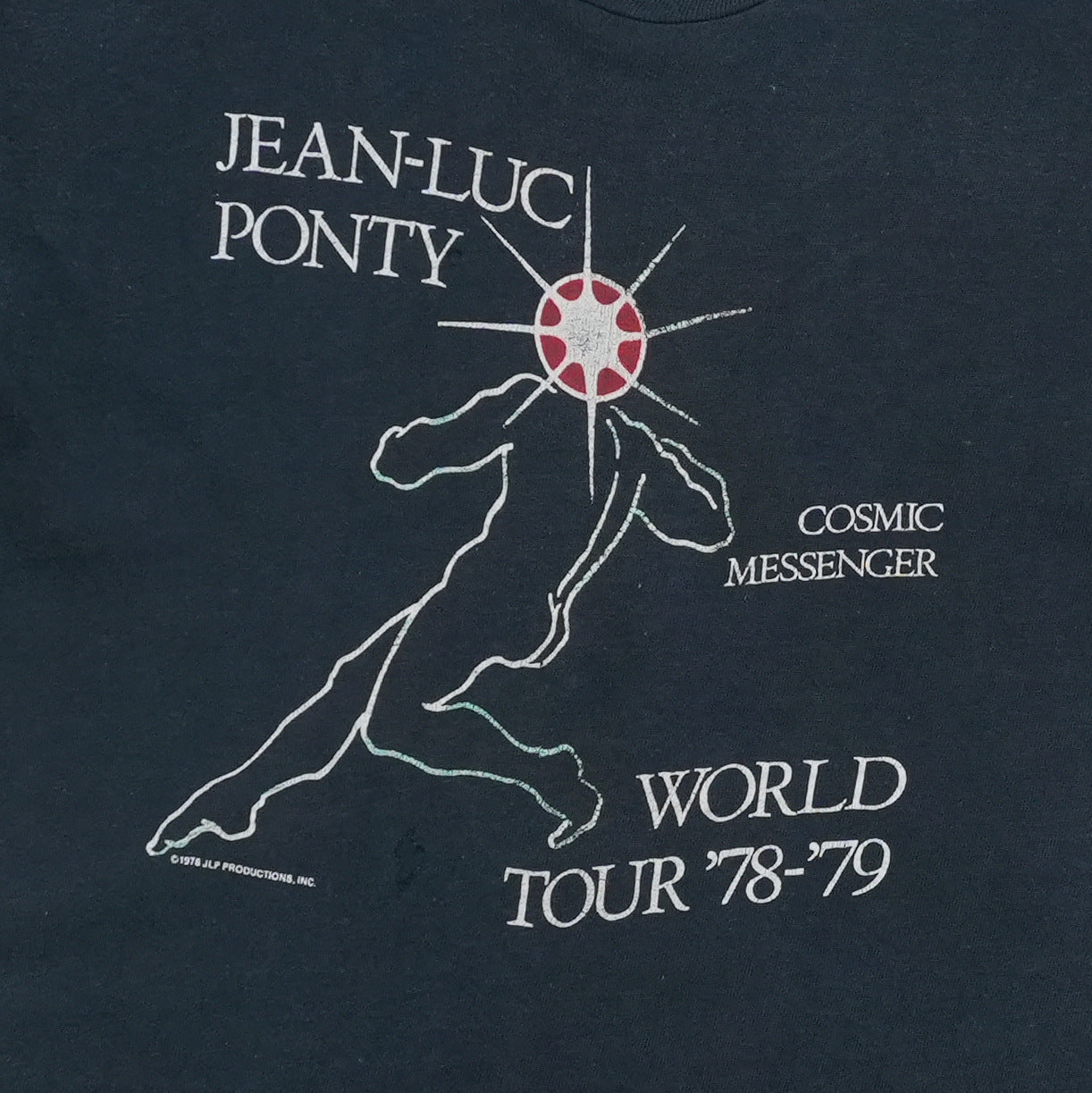 1978 Jean-Luc Ponty Cosmic Messenger World Tour Shirt