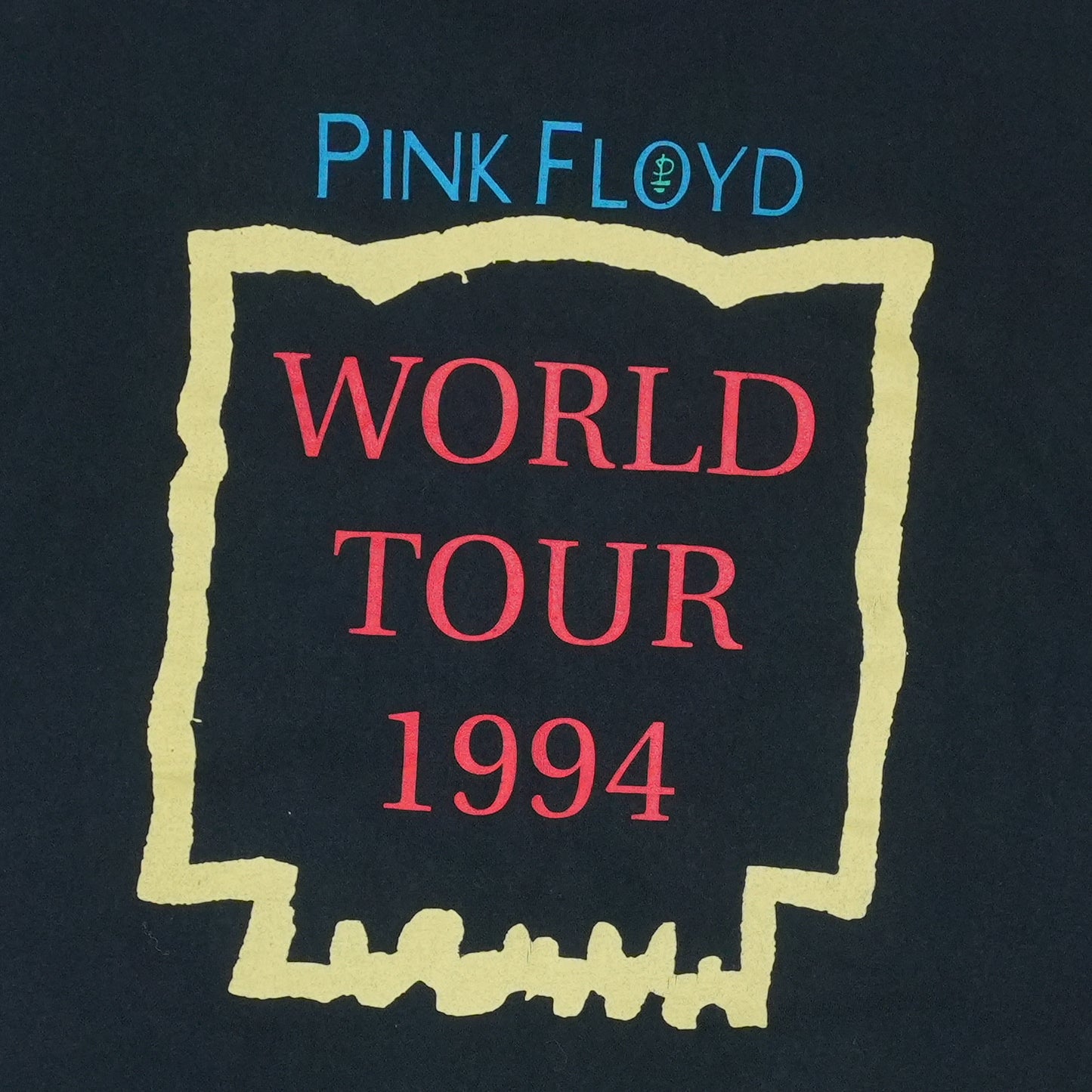 1994 Pink Floyd Division Bell World Tour Shirt Detail 4
