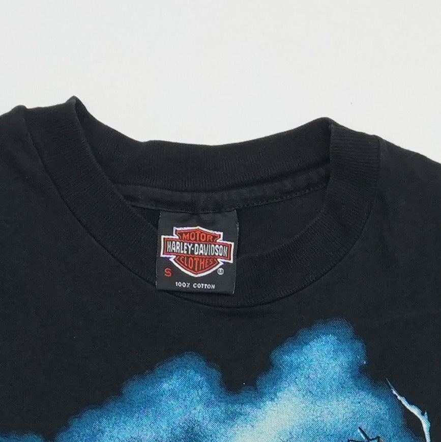 1992 Harley Davidson Reykjavik Christmas Shirt Tag