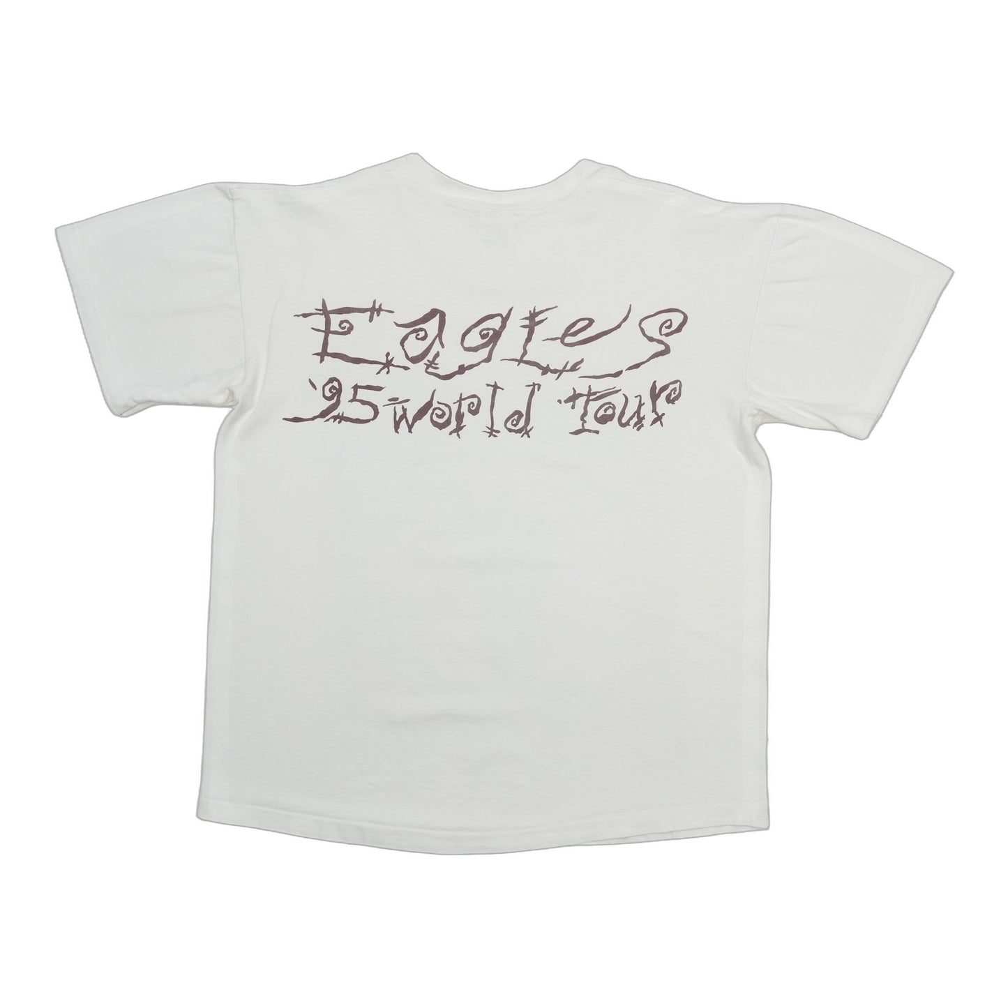 1995 Eagles World Tour Shirt Back