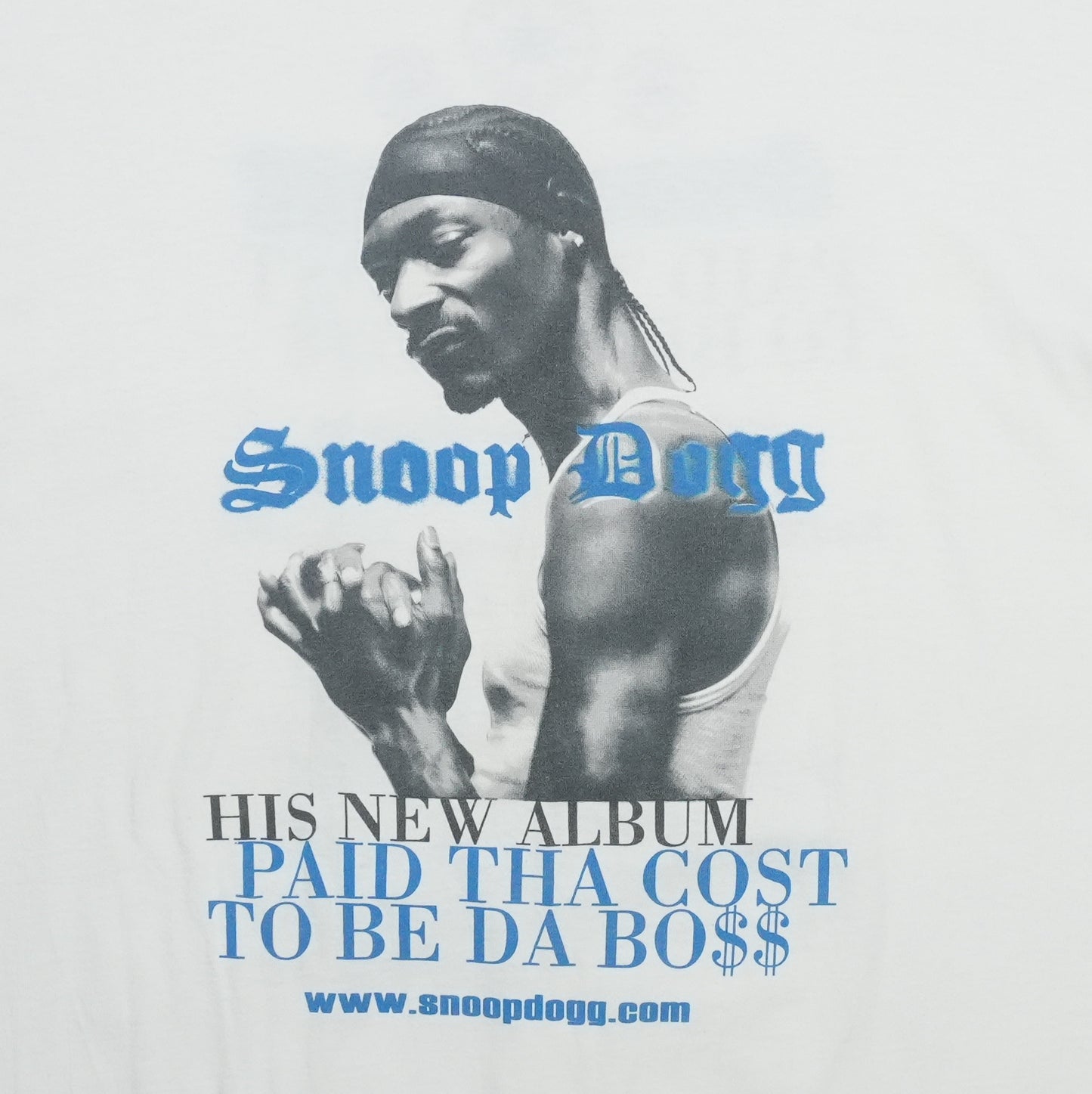 2002 Snoop Dogg Paid Tha Cost To Be Da Boss Shirt Detail 2