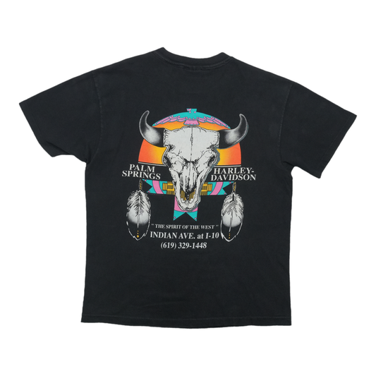 1993 Harley Davidson Taz Bad to the Bone ShirtBack