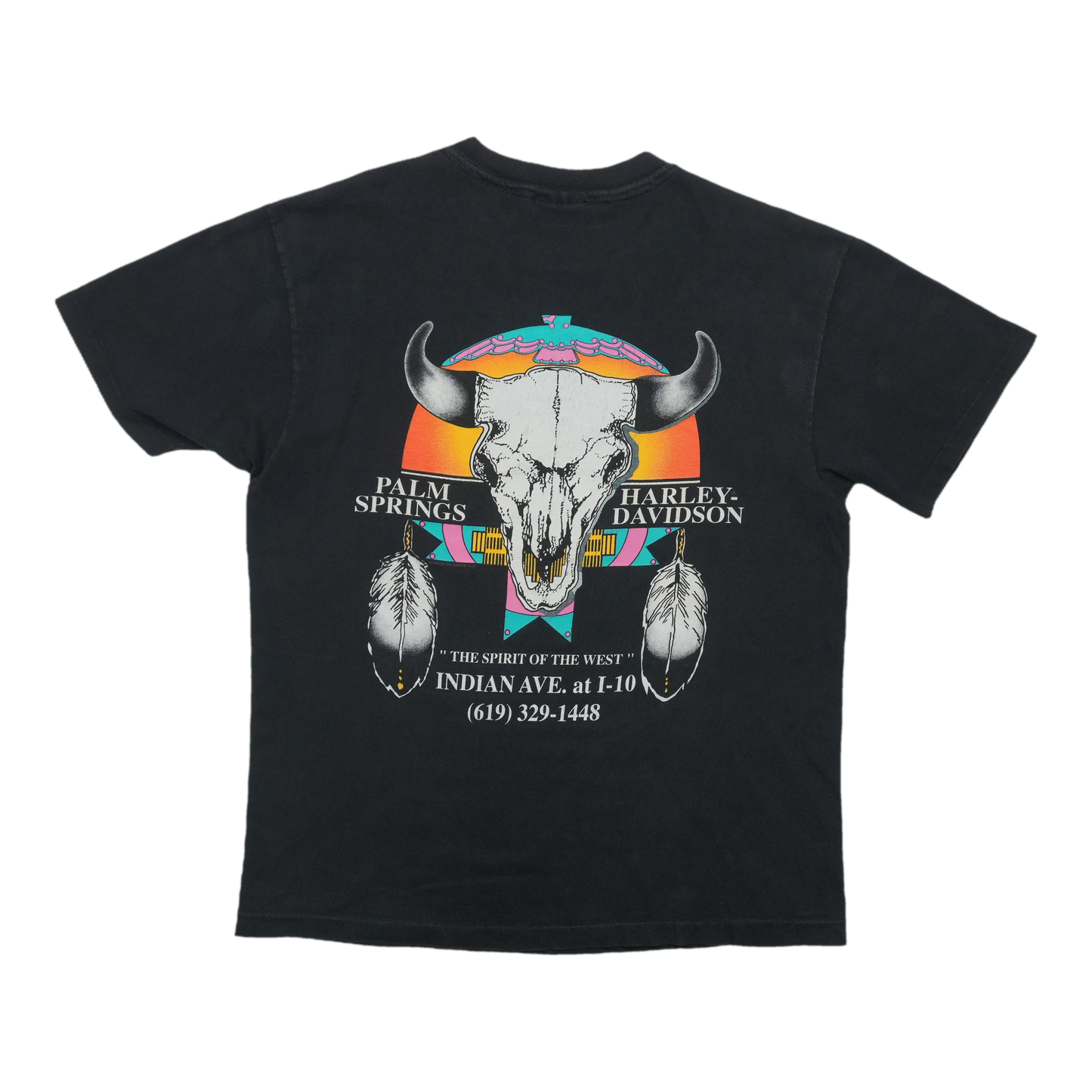 1993 Harley Davidson Taz Bad to the Bone ShirtBack