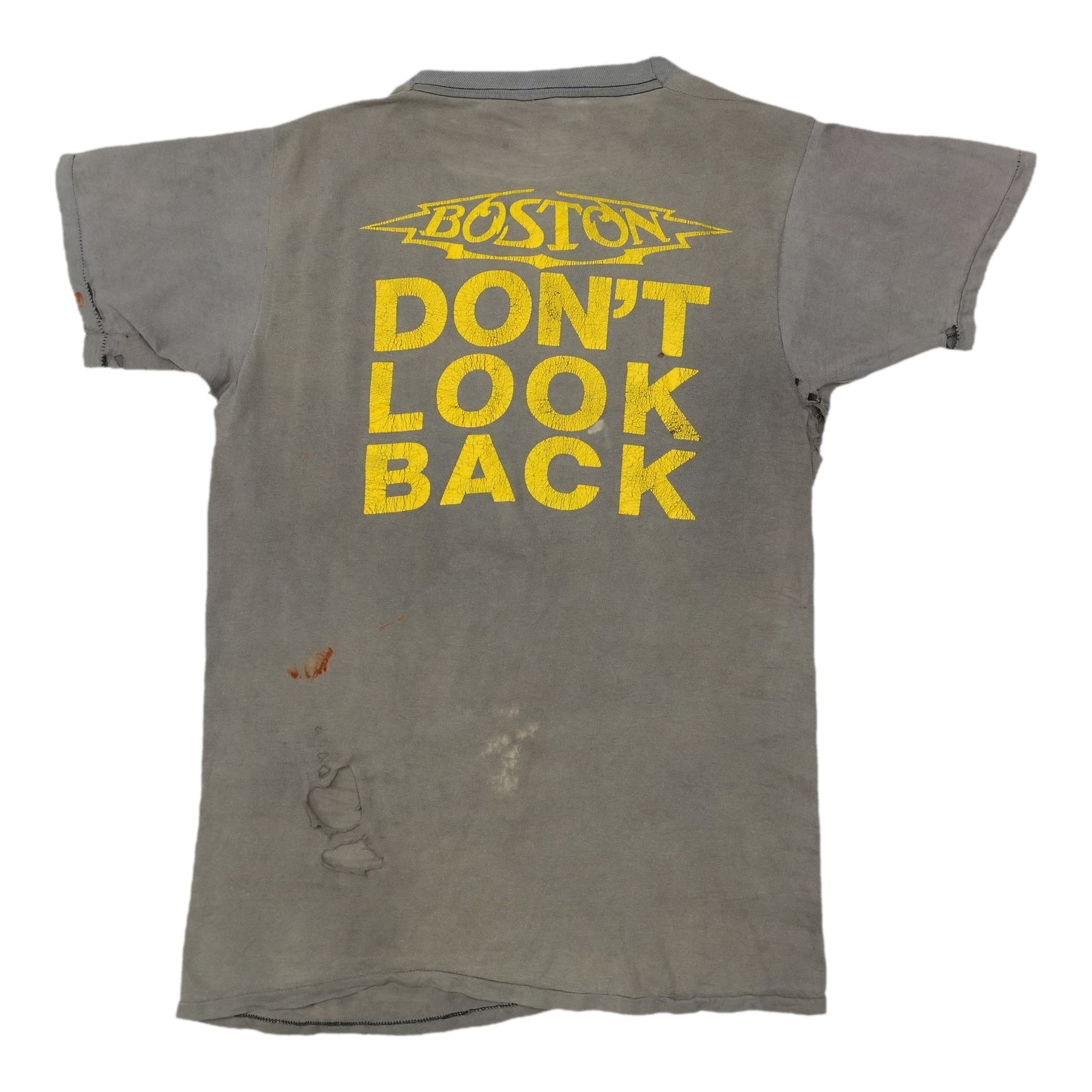 1978 Boston Don't Look Back Shirt Back