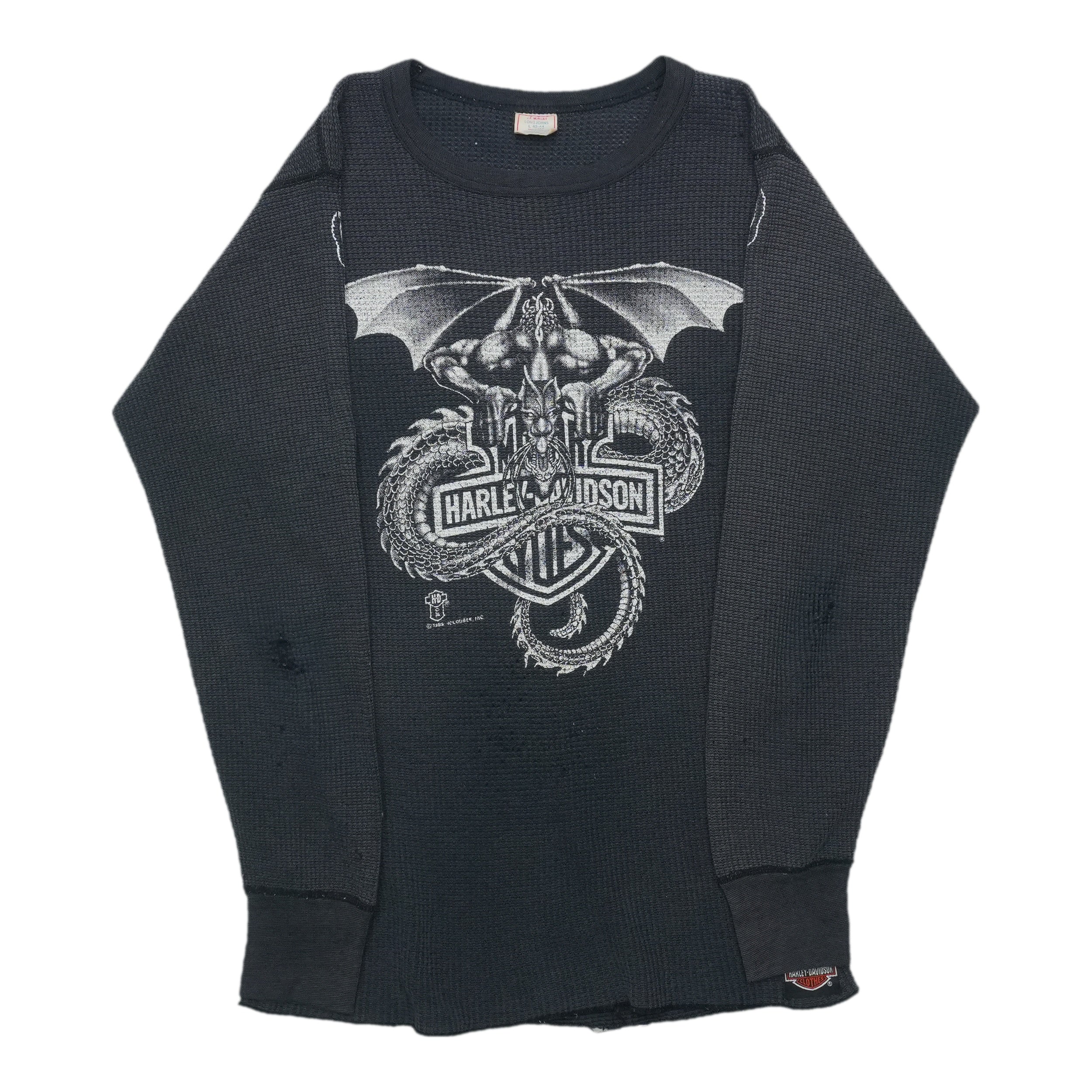 2000s Harley Davidson Twin Cities Savage Minnesota Thermal Shirt