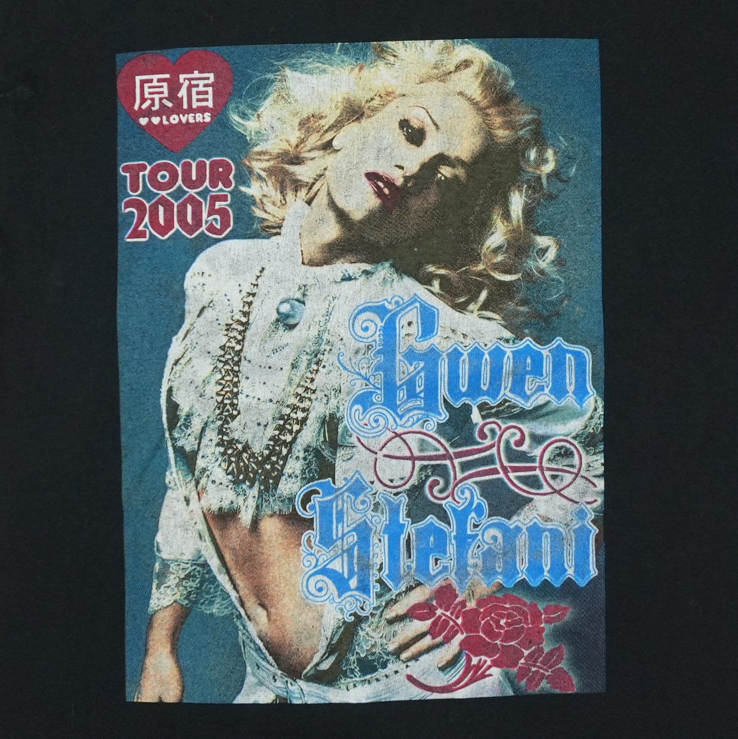 2005 Gwen Stefani Harajuku Lovers Tour Shirt Detail 2