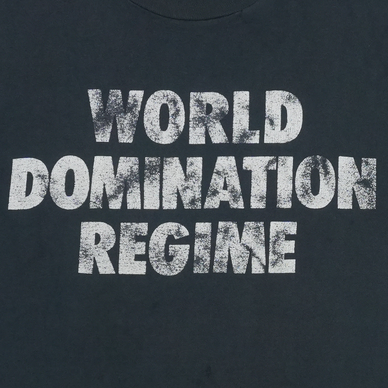 1990s Sub Pop World Domination Regime Shirt Detail 2