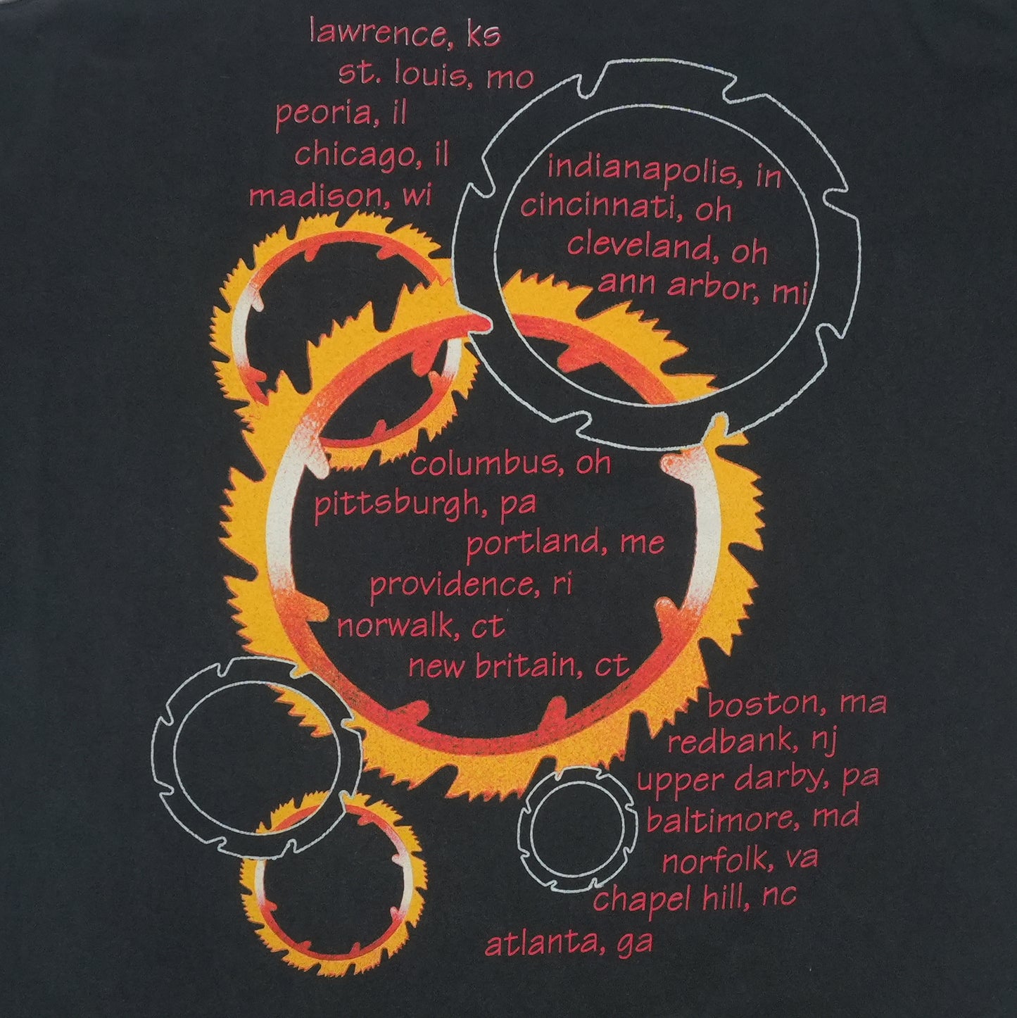 1994 Violent Femmes New Times Tour Shirt Detail 4