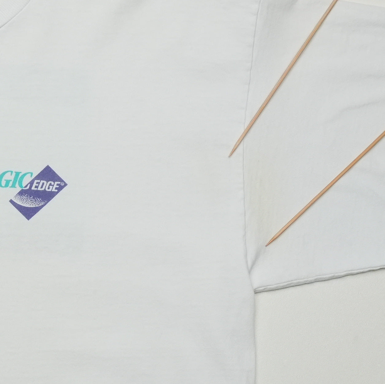 1990s Magic Edge Bring Spare Underwear Shirt Detail