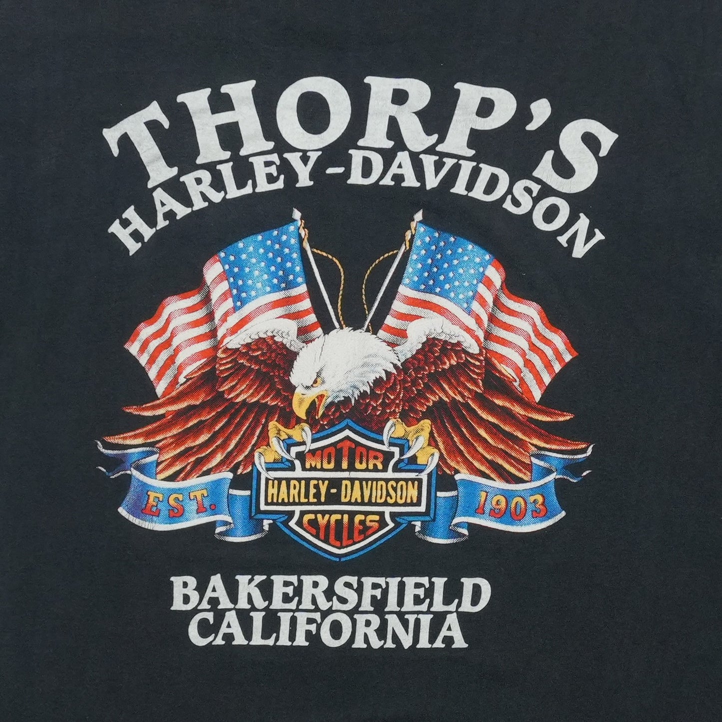 1989 Harley Davidson Live to Ride Ride to Live 3D ShirtBack Graphic