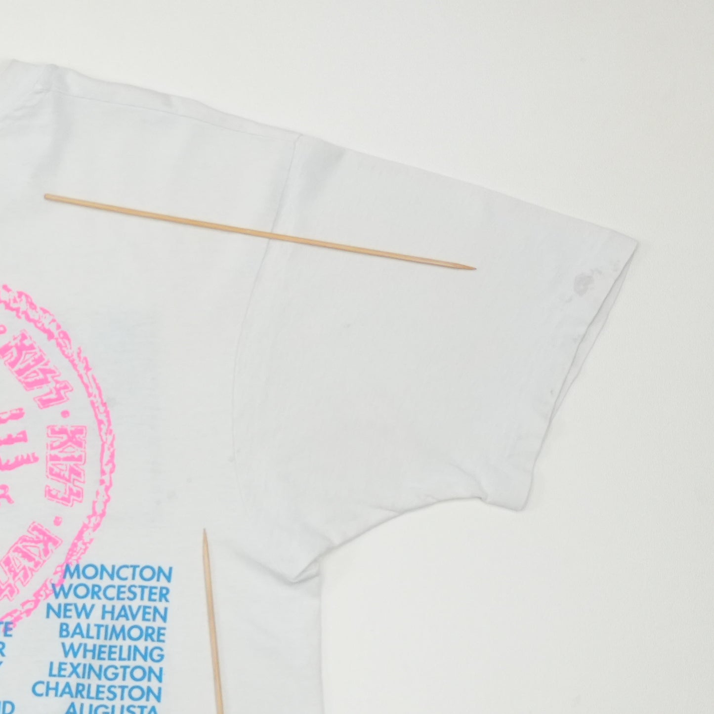 1990 KISS Hot In The Shade Tour Shirt Detail 8