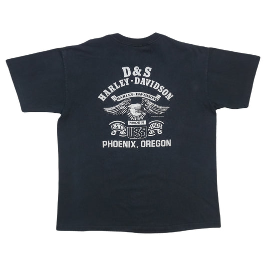 1990 Harley Davidson Playing With Full Deck Shirt