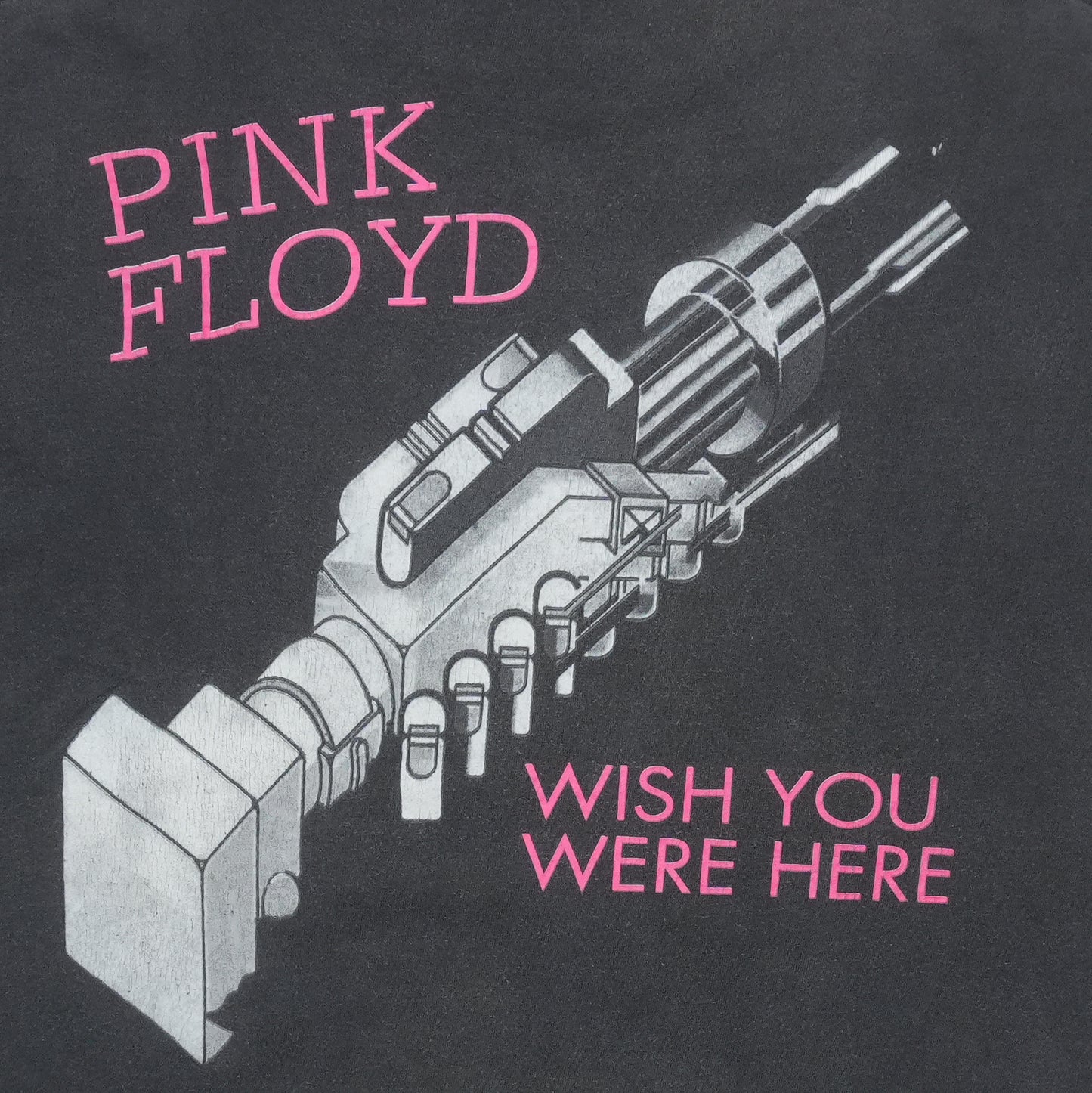 1992 Pink Floyd Wish You Were Here Shirt Back Graphic