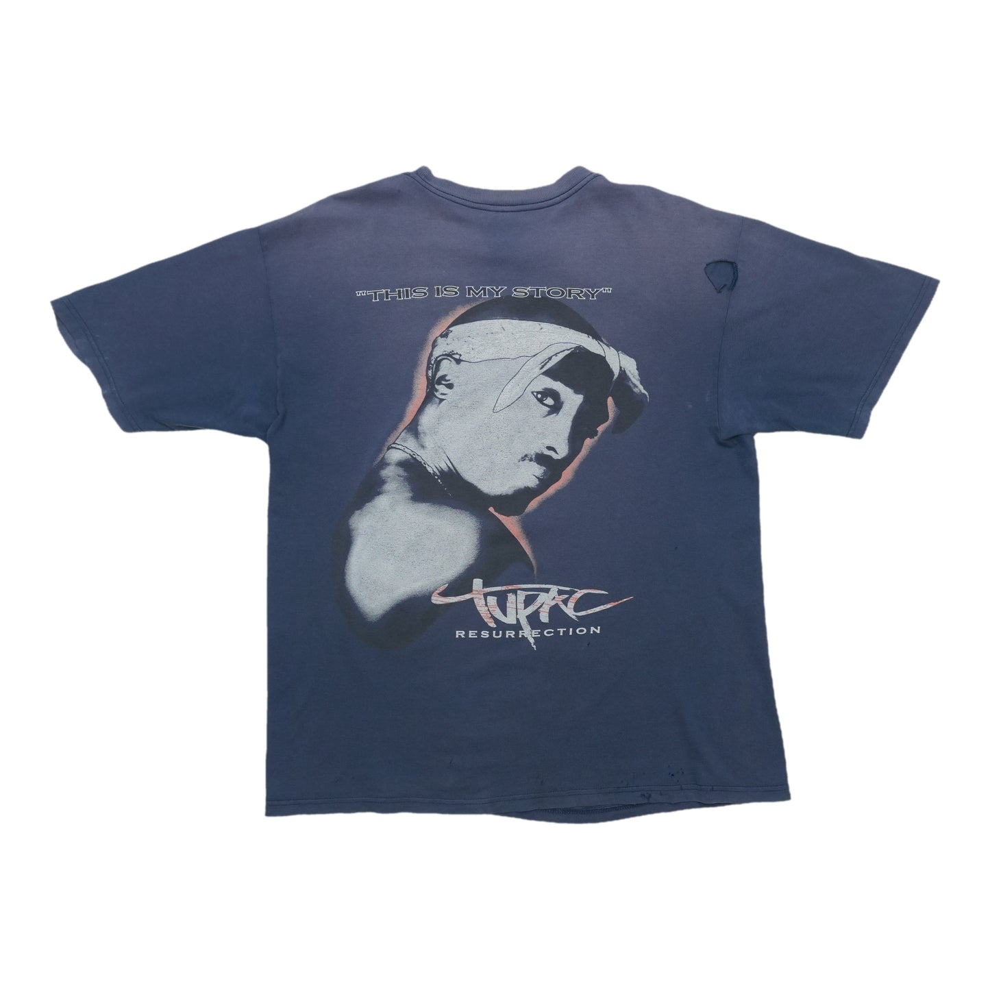 2003 Tupac Resurrection Shirt Back