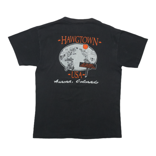 1989 Harley Davidson Real Steel 3D Emblem ShirtBack